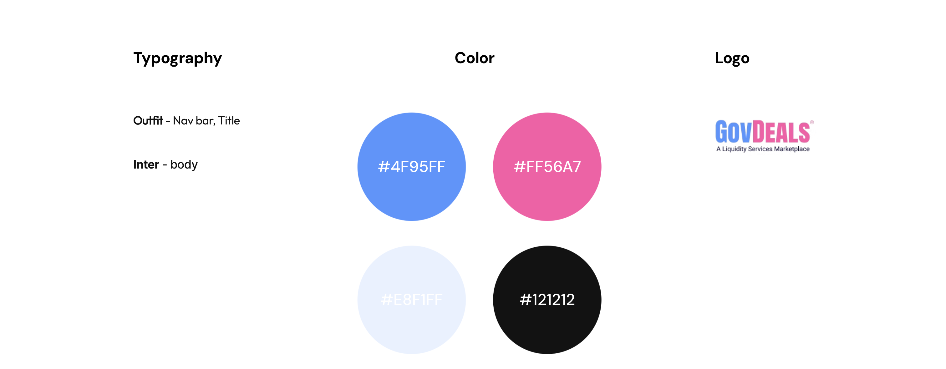 GovDeals Color